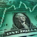 Dollar rises Gold dips Oil