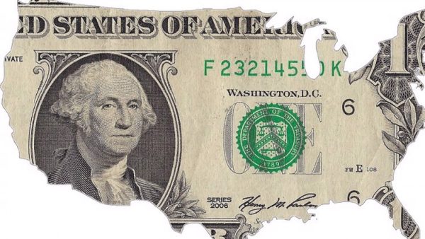 US Job growth dollar lower