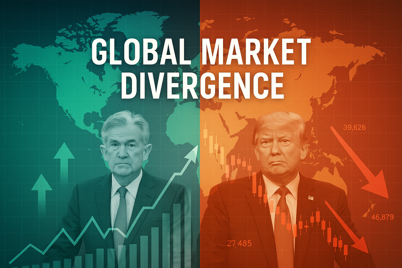 Asia Markets Steady as Wall Street Falls on Trump’s Fed Criticism